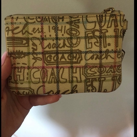 Authentic coach wristlet - Picture 1 of 2